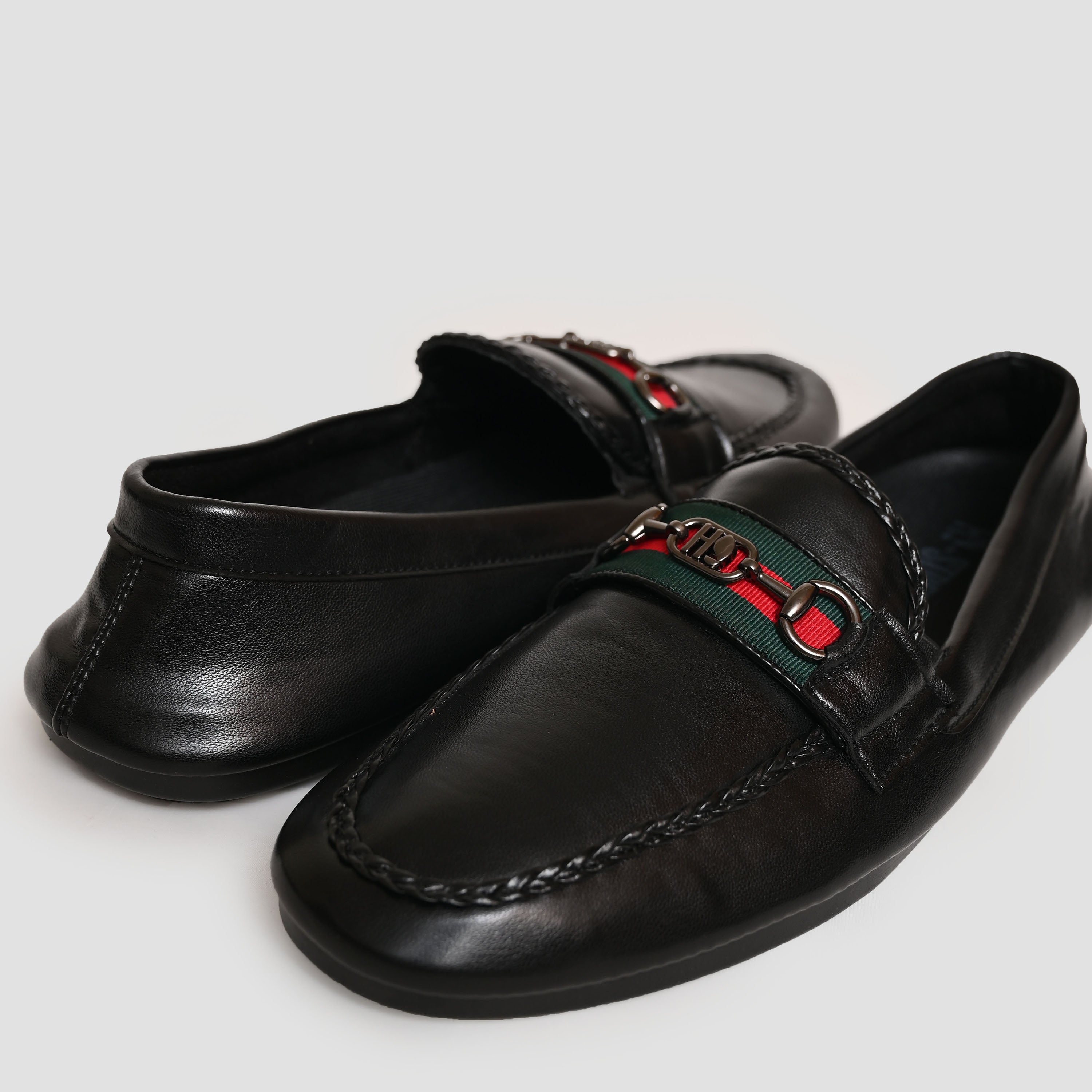 BLACK SOFT LEATHER COMFORT LOAFER