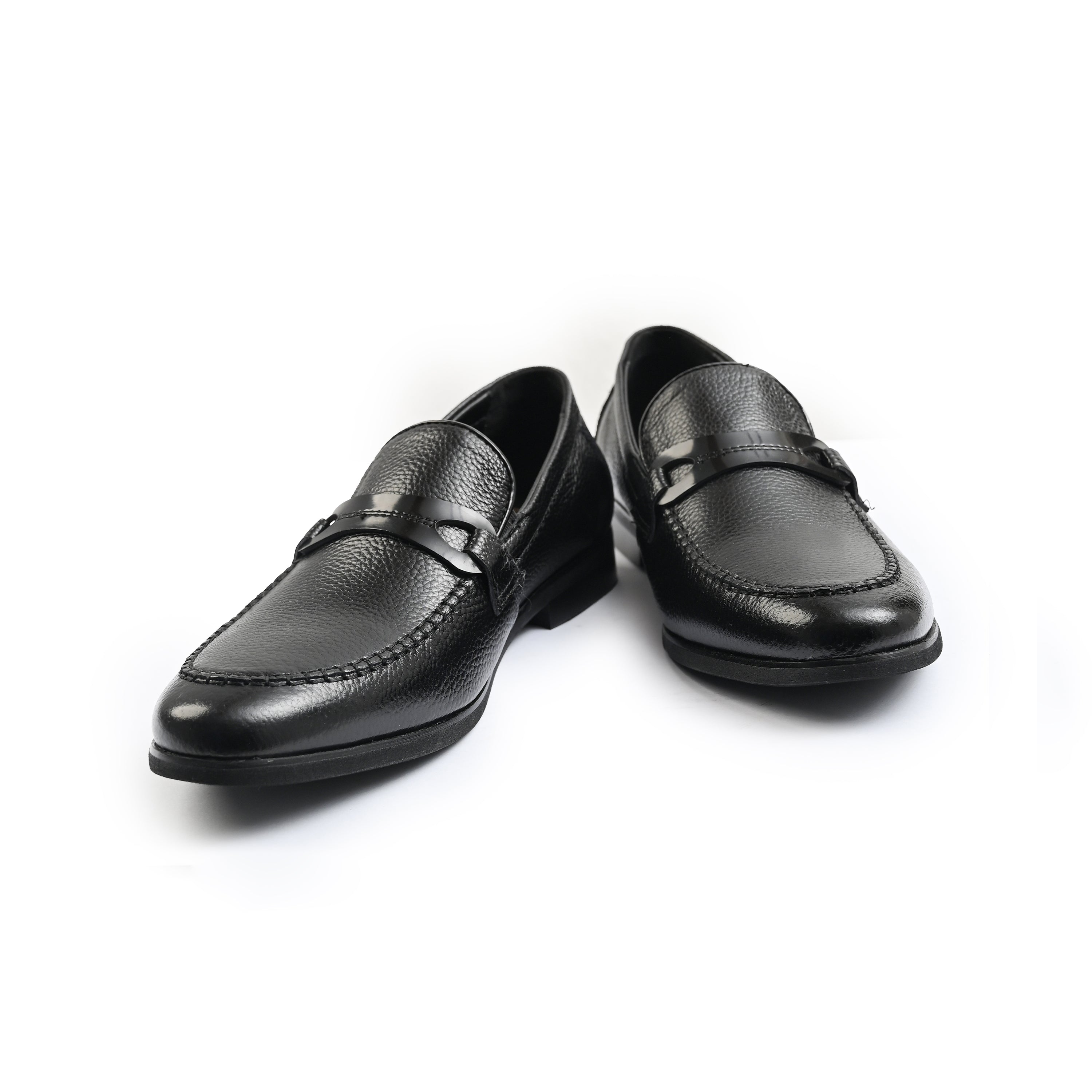 BLACK MILT FORMAL SHOES