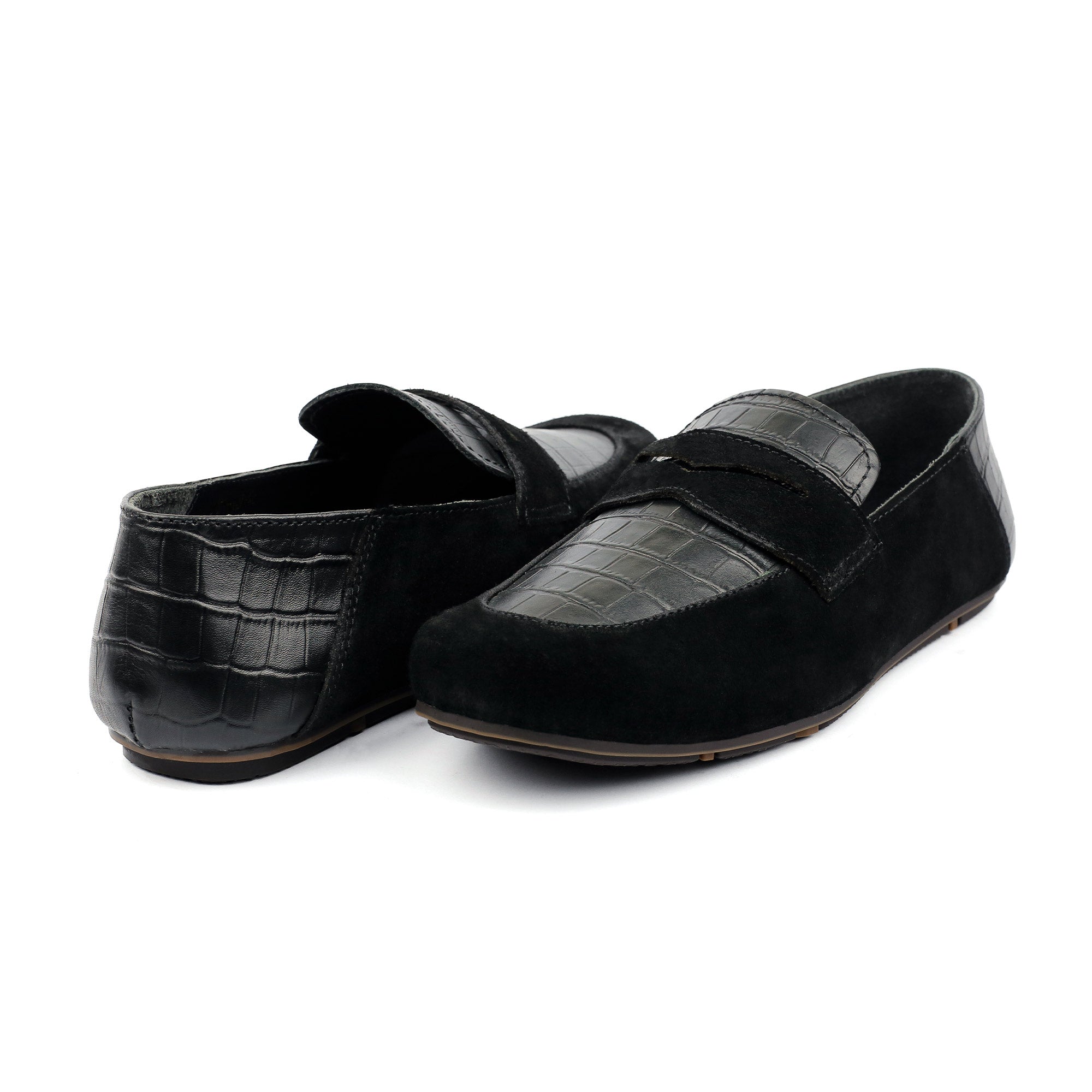 MULTI LEATHER SOFT MOCCASIN