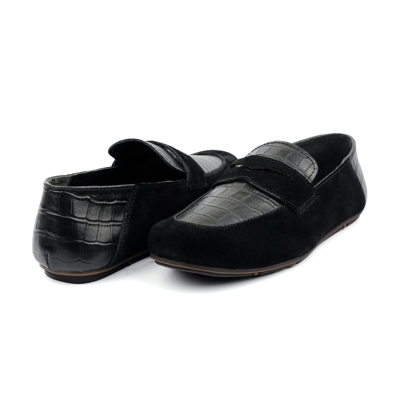 MULTI LEATHER SOFT MOCCASIN