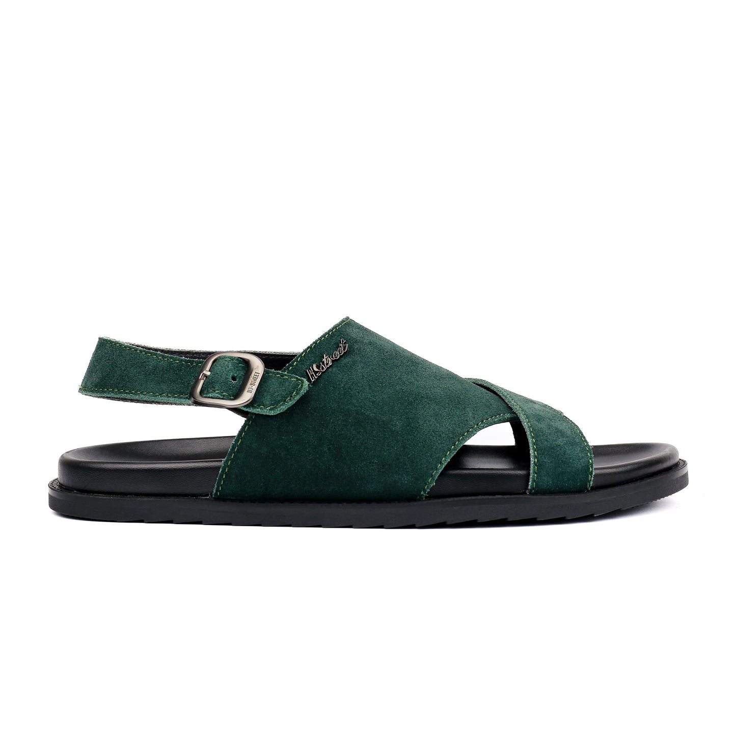 SUED LEATHER COMFORT SANDAL