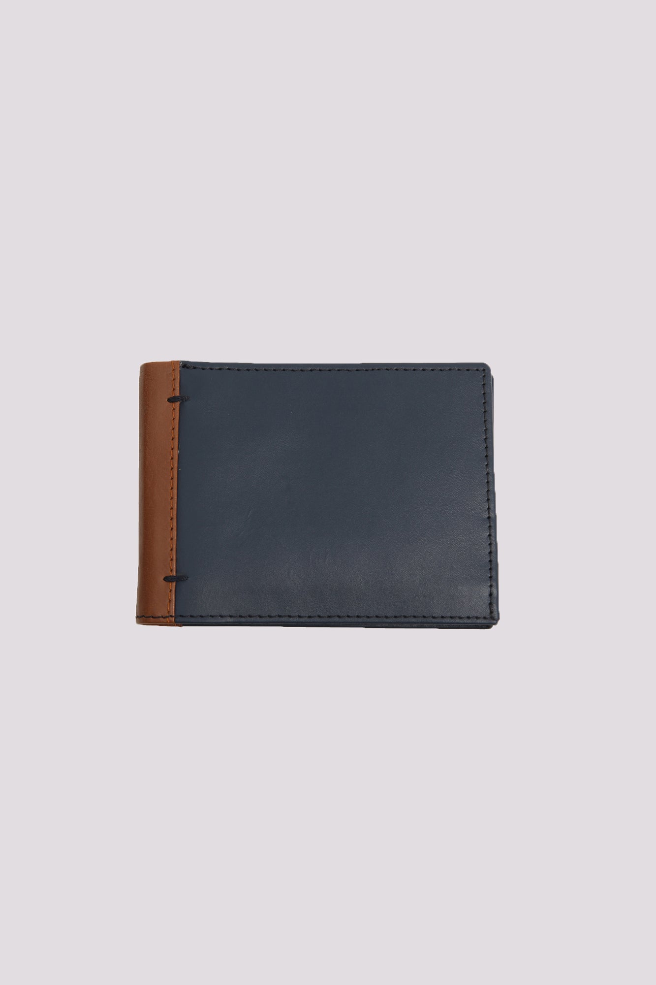 Contrast Leather Wallet