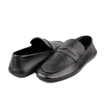 SPLIT SOFT LEATHER LOAFERS