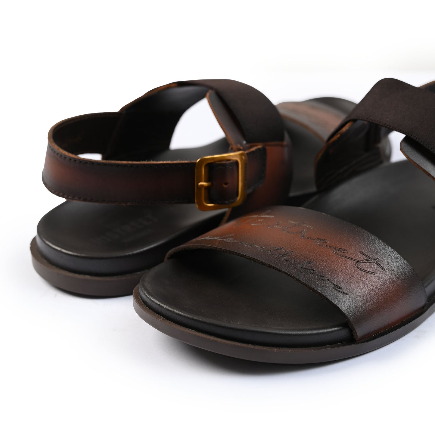 HISTREET TEXT COMFORT SANDAL