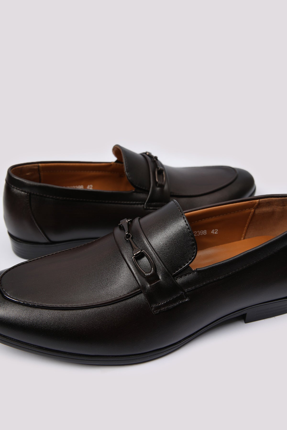 COFFEE SOFT LEATHER SHOES