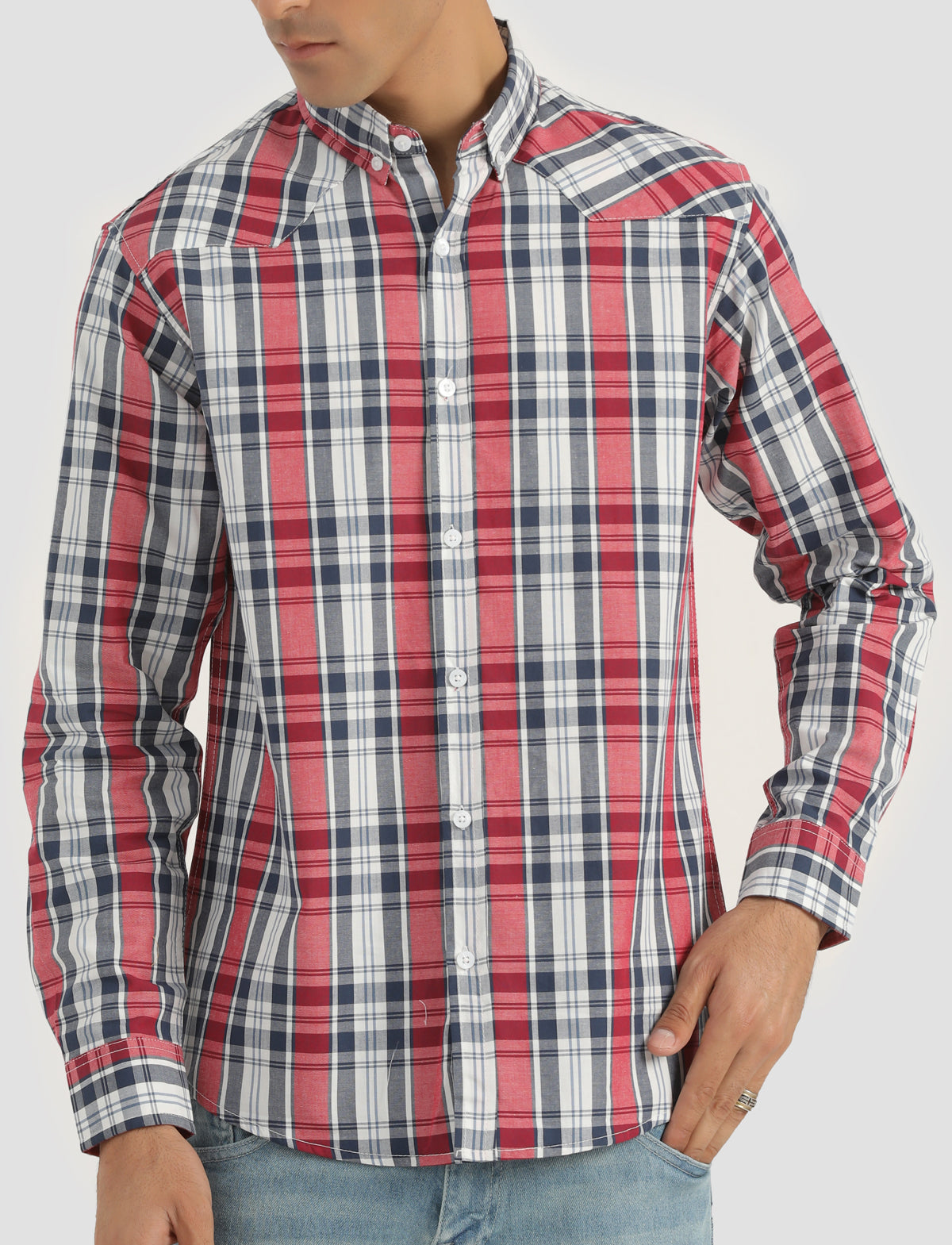 MULTI COLOR CHECKED SHIRT