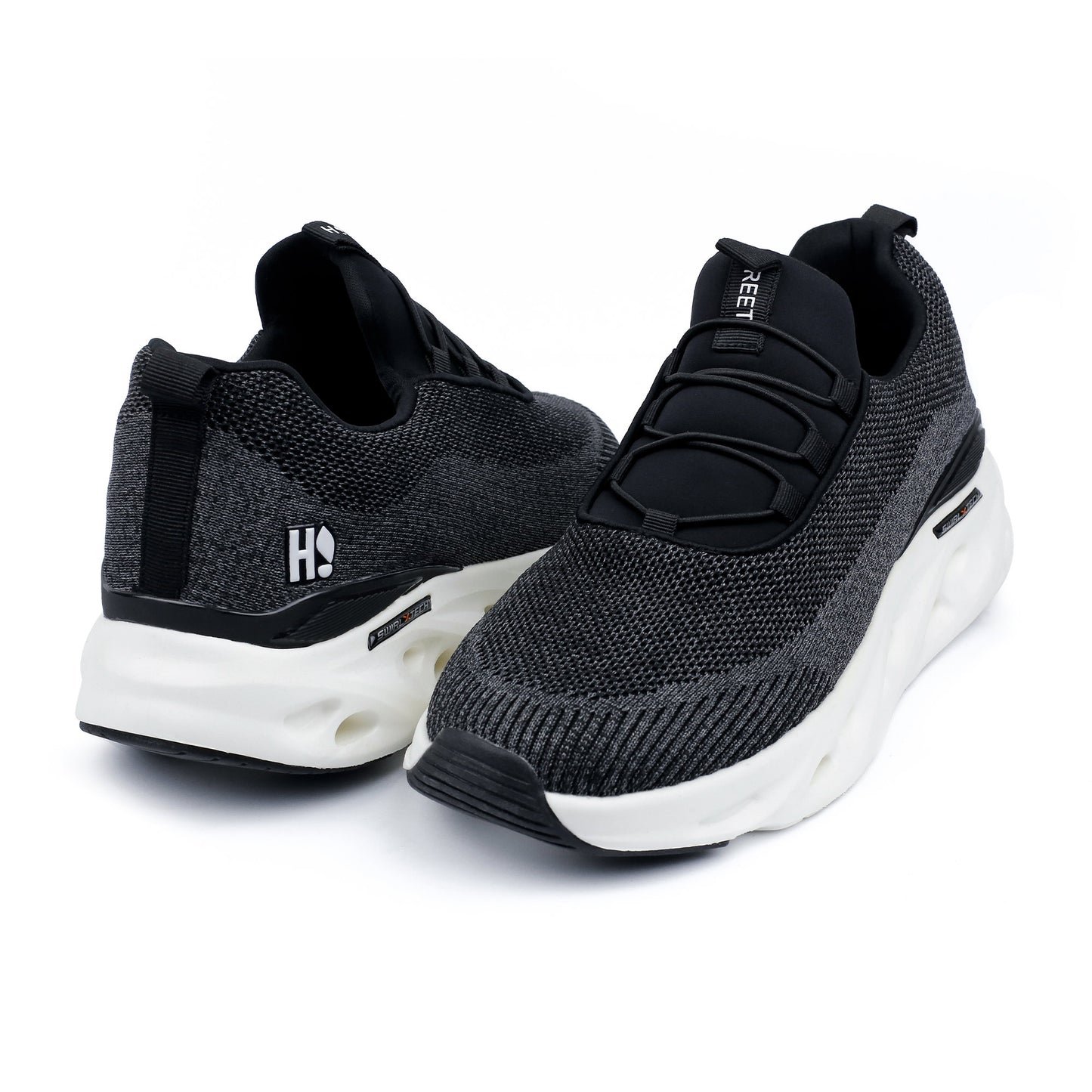 LACE UP STYLE SLIP IN SHOES