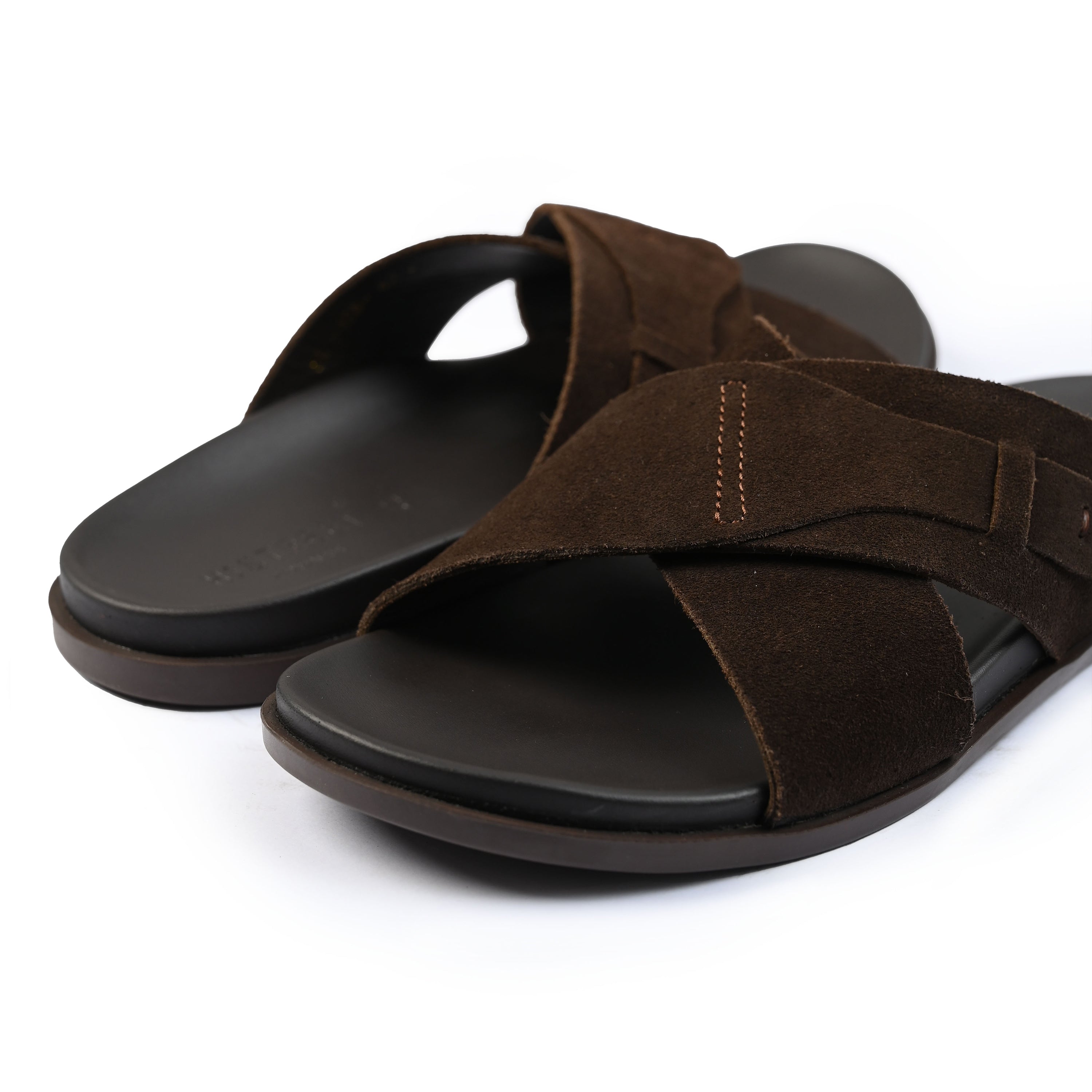 BROWN SUEDE EVA SLIPPER