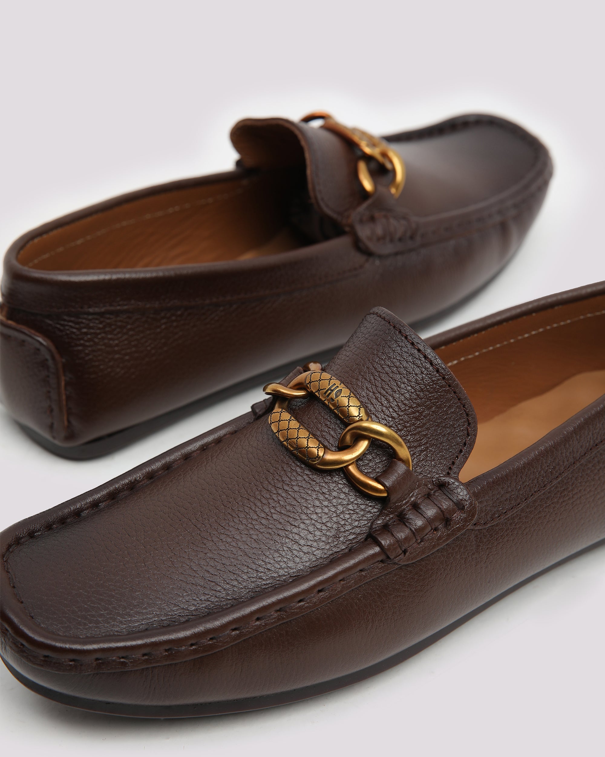 Brown Soft Leather Moccasin