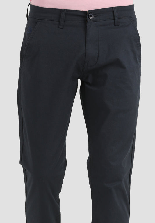 NAVY CROSS POCKET COTTON PANT