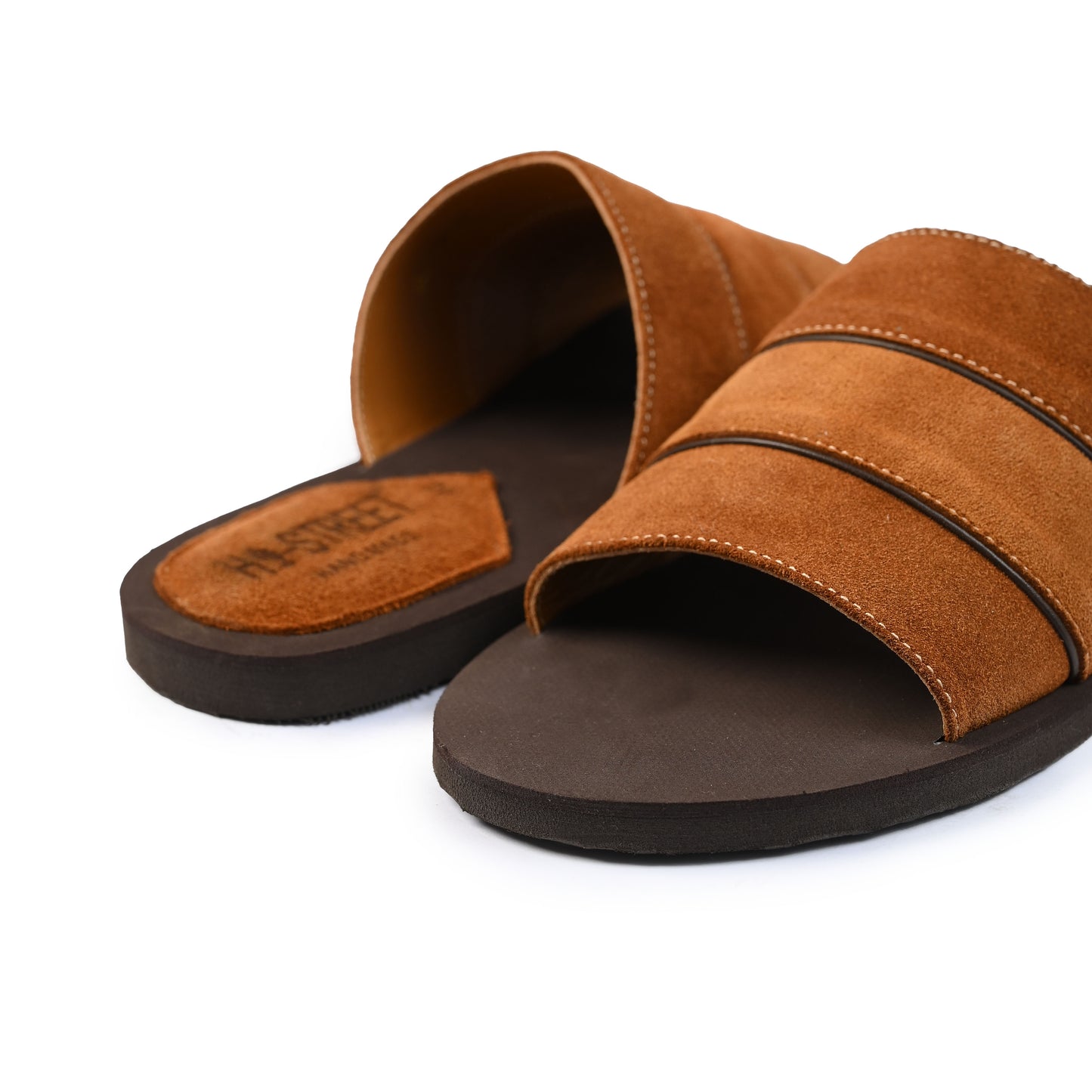 SPLIT SUEDE LEATHER SLIPPER