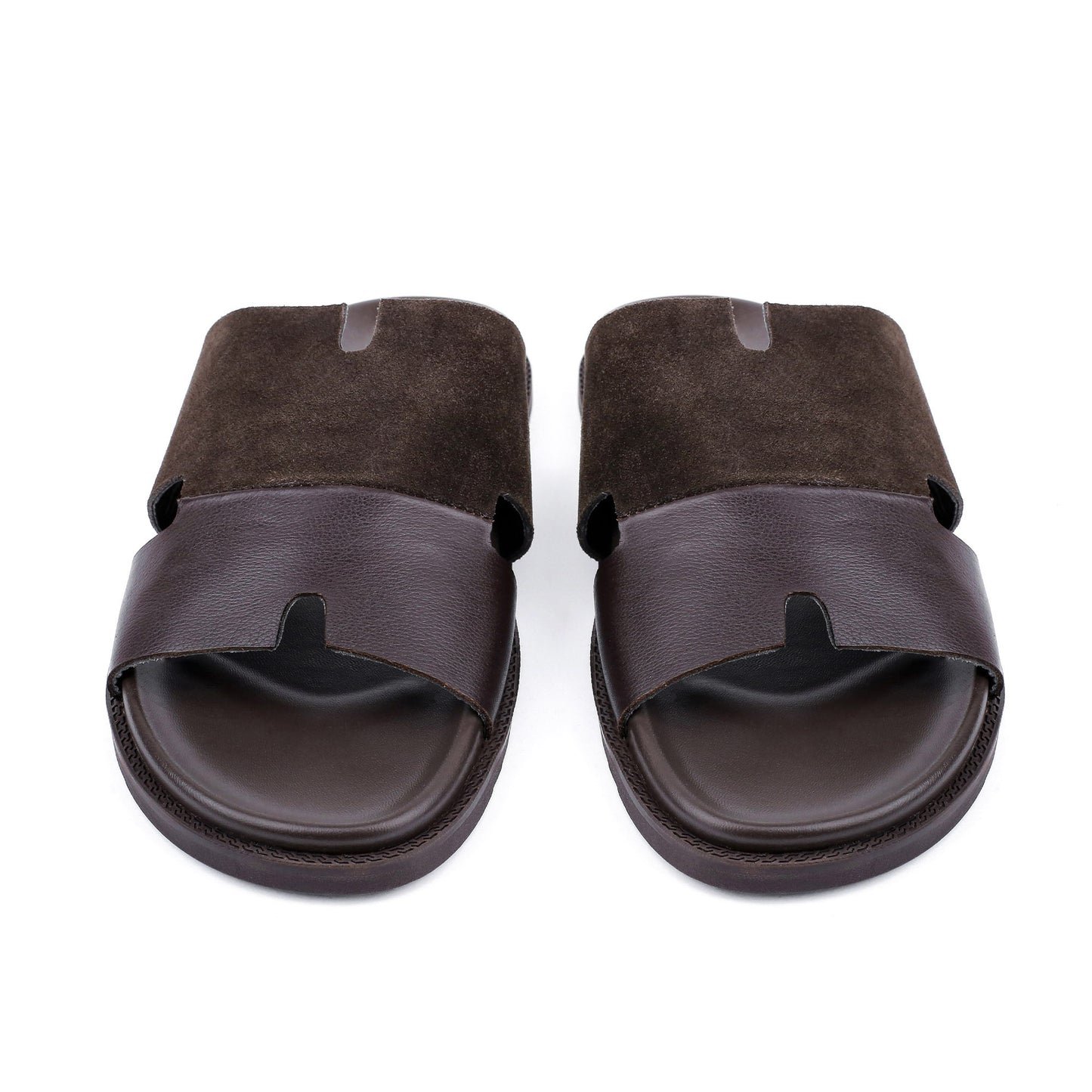 SPLIT LEATHER EVA SLIPPER