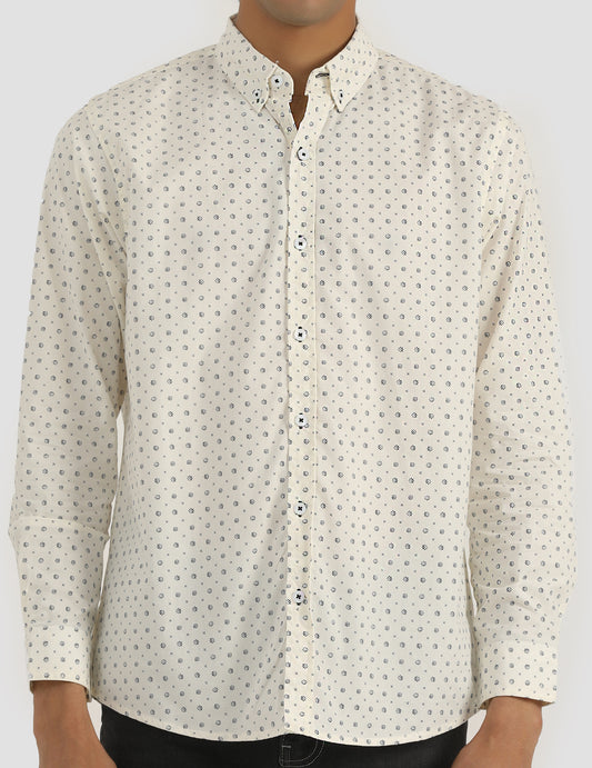 PRINTED COTTON SHIRT