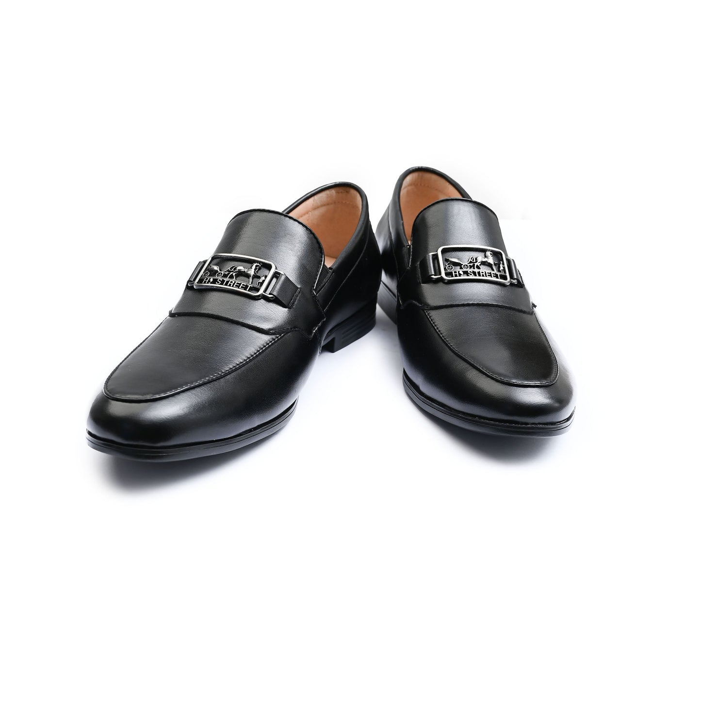 BLACK SNAFFLE TRIM SHOES