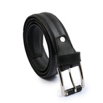 BLACK ANILINE LEATHER BELTT