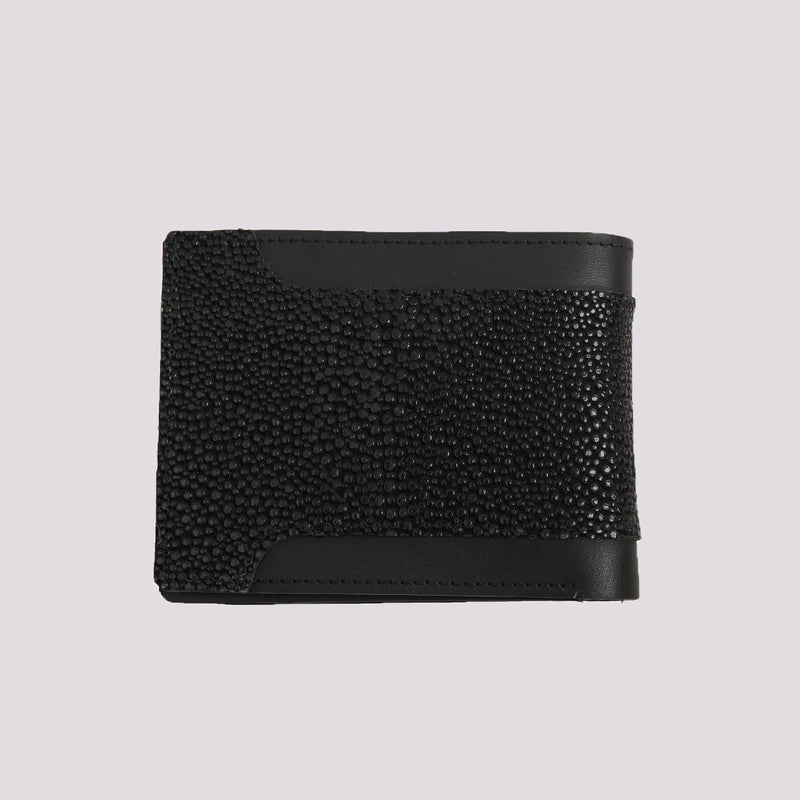 Textured Leather Wallet