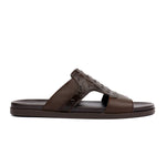 SPLIT LEATHER EVA SLIPPER