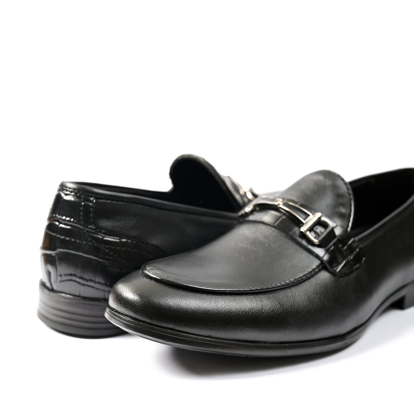 BLACK ANILINE LEATHER SHOES