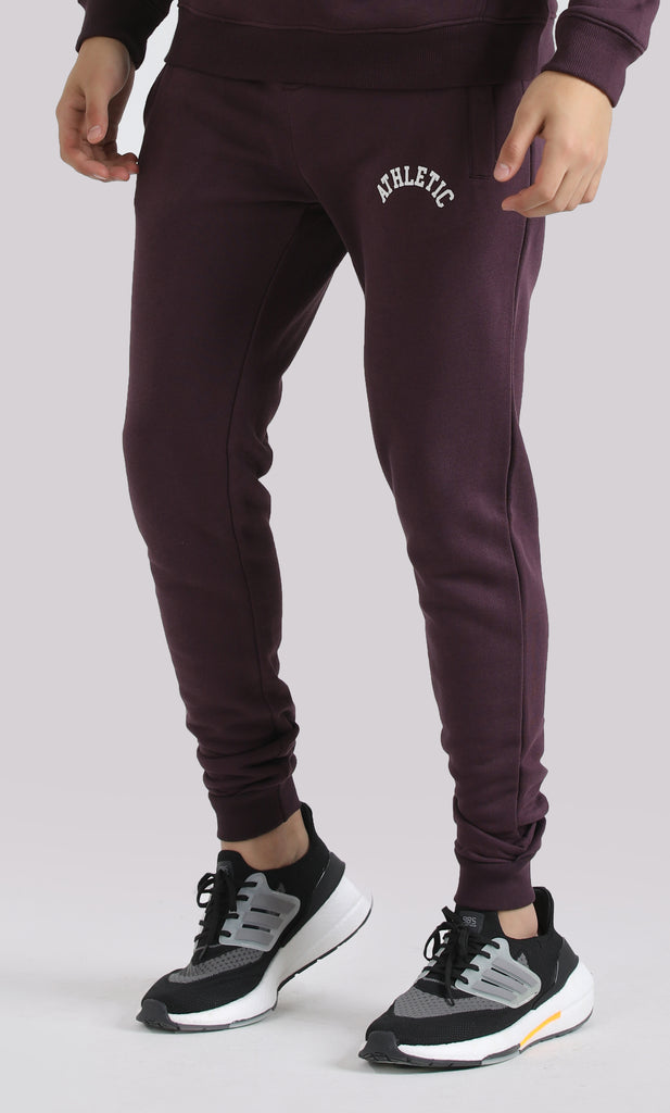 CONTRAST PRINTED TROUSER