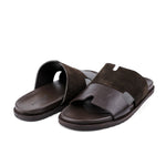 SPLIT LEATHER EVA SLIPPER