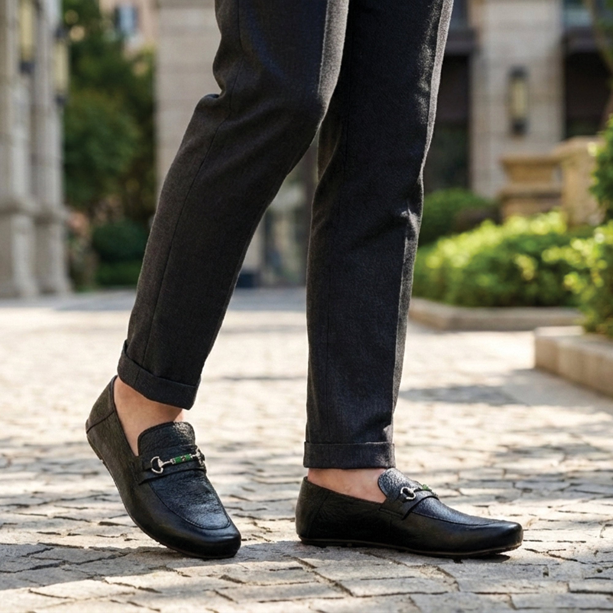 SOFT TEXTURED LEATHER SHOES