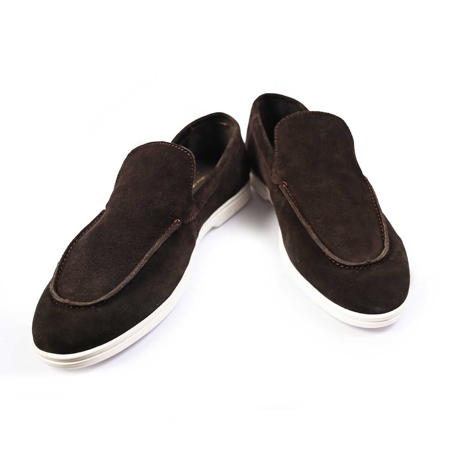 BROWN SUEDE OLD MONEY SHOES