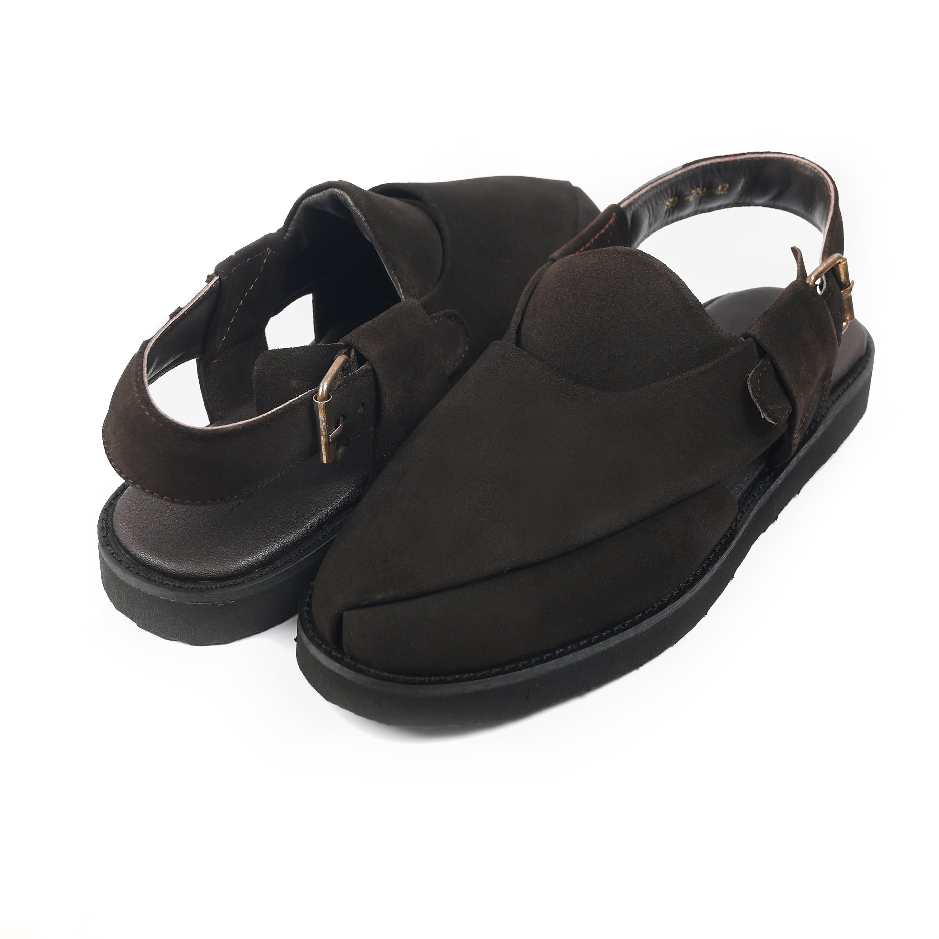 SUEDE LEATHER COMFORT SANDAL