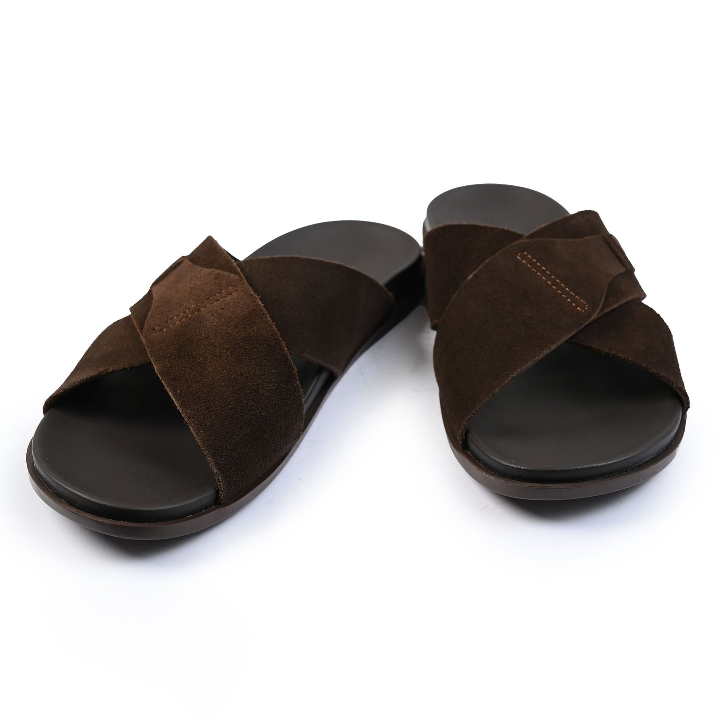 BROWN SUEDE EVA SLIPPER