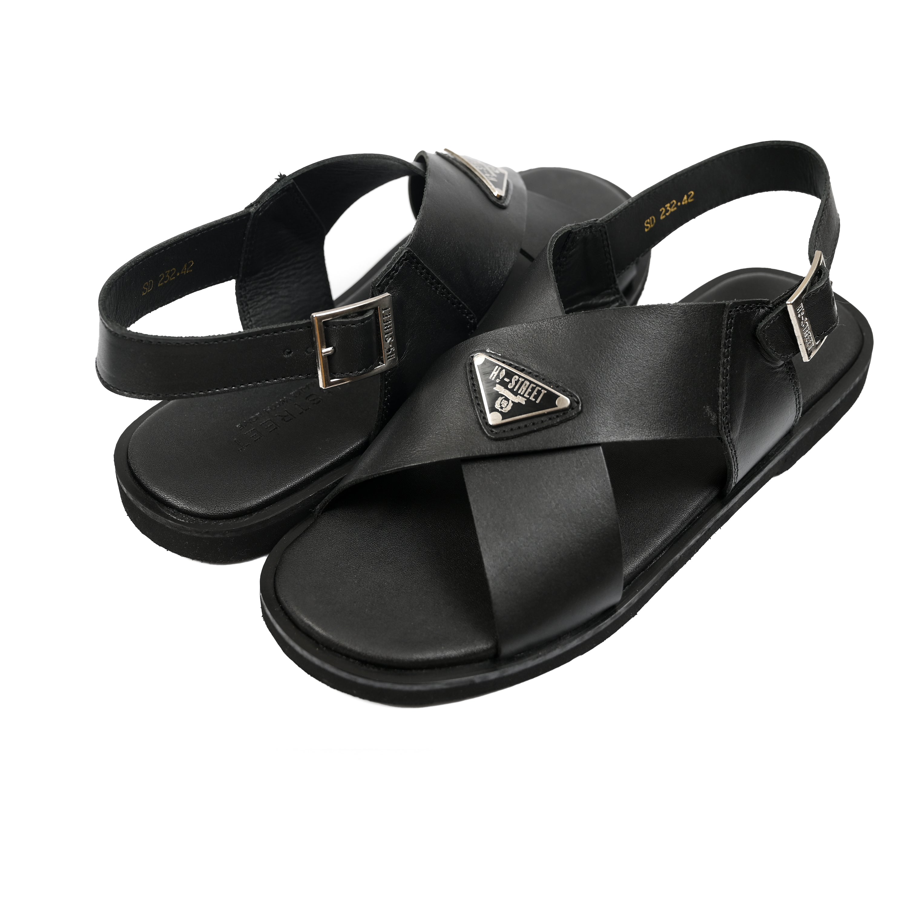 CROSS STRAPE COMFORT SANDAL
