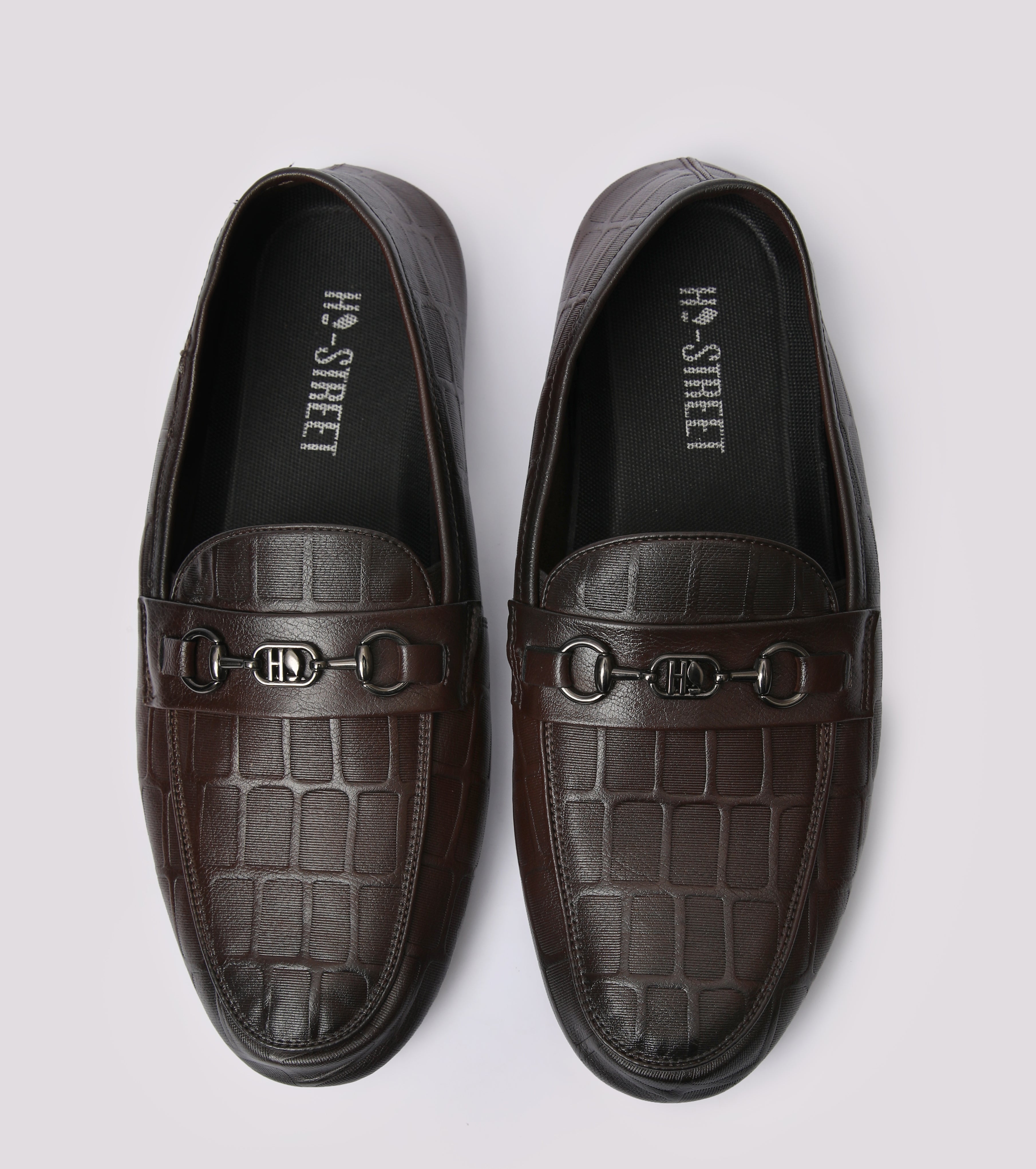 BROWN SOFT LEATHER LOAFERS