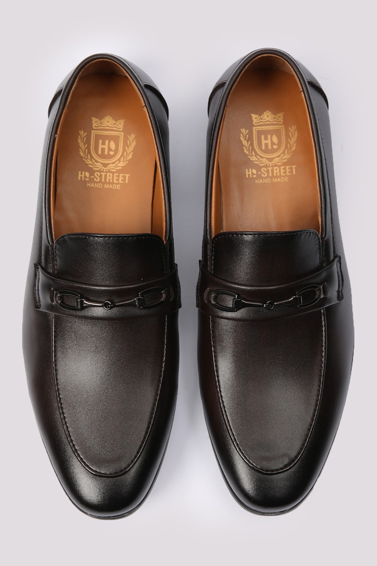 COFFEE SOFT LEATHER SHOES