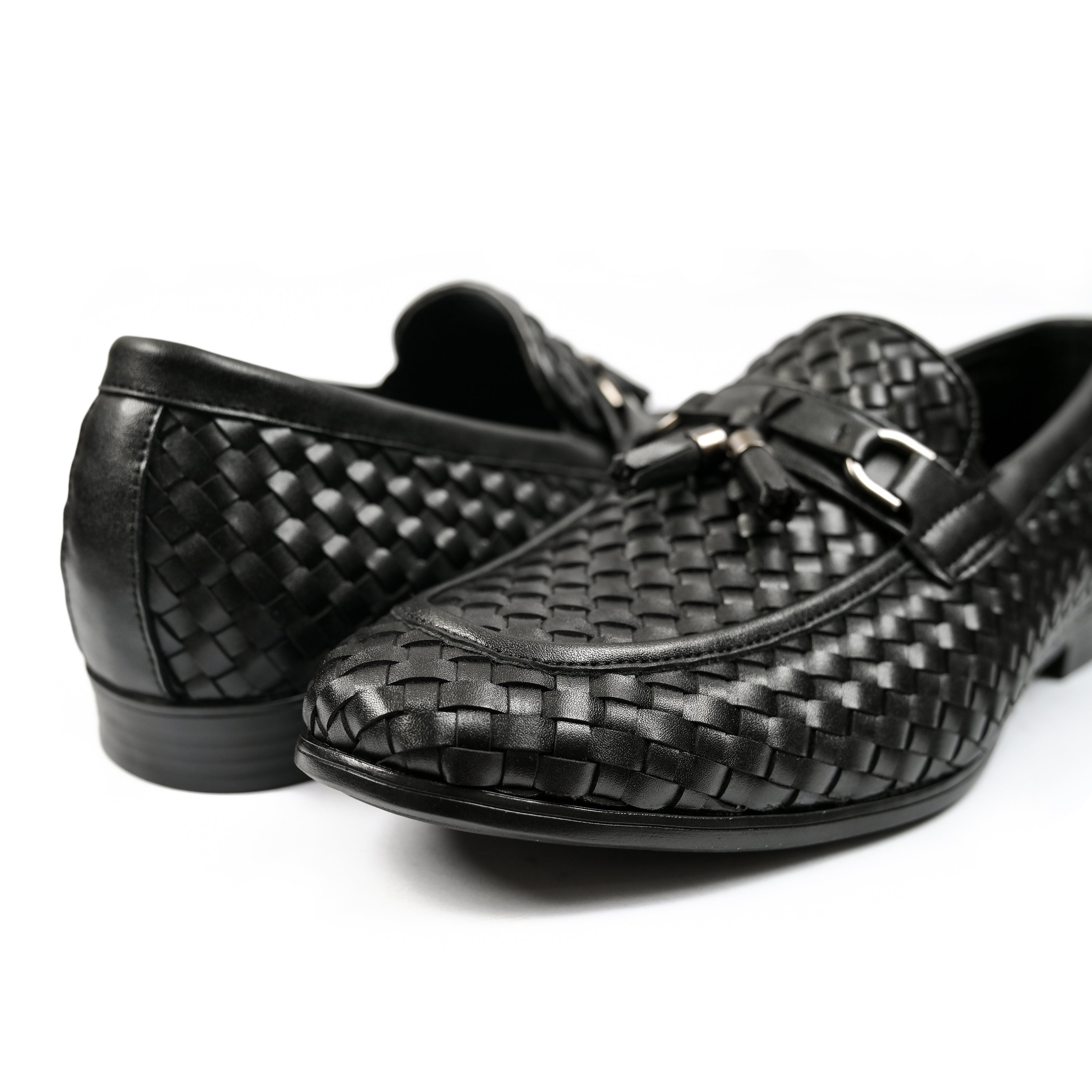 leather loafers