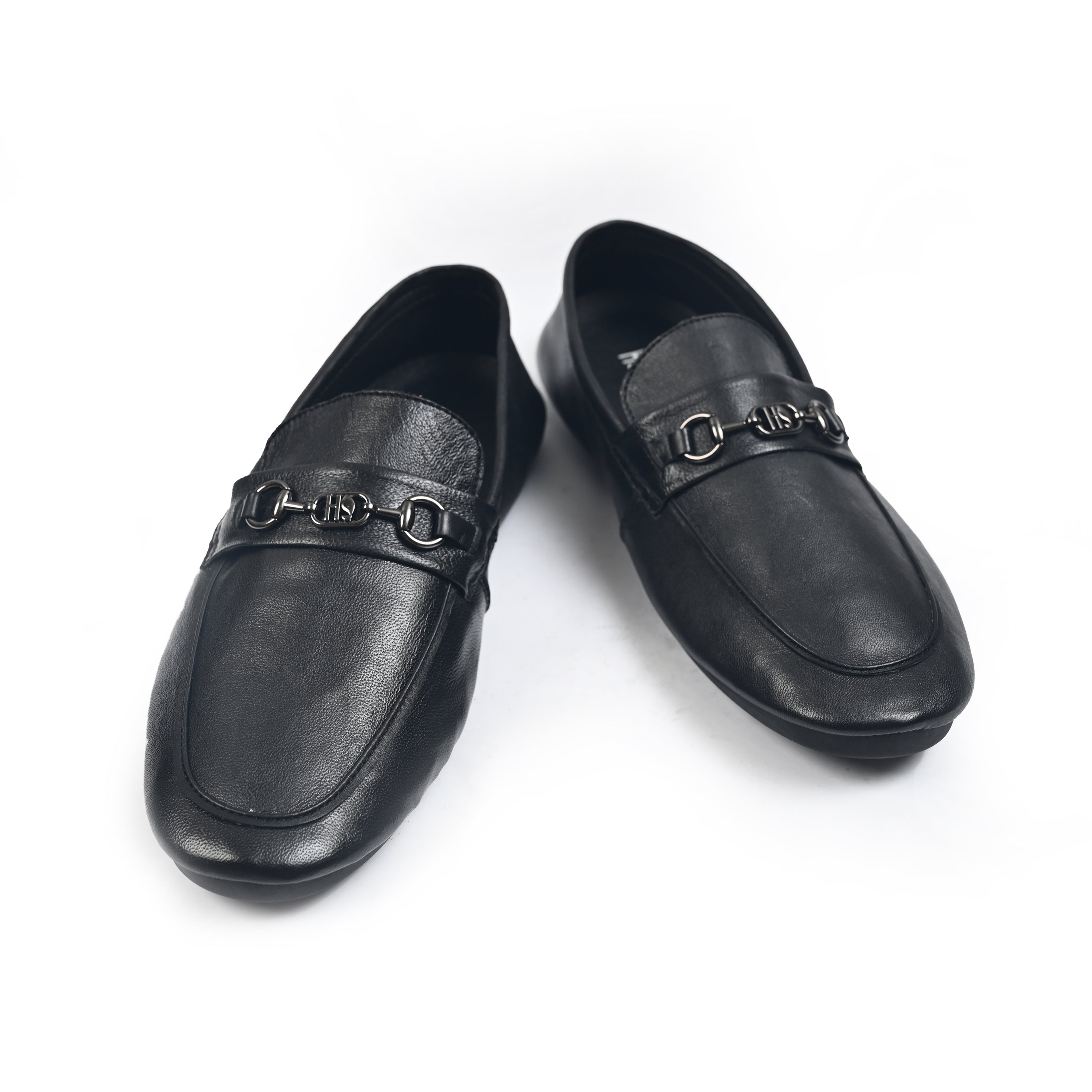 BLACK SHEEP LEATHER LOAFERS