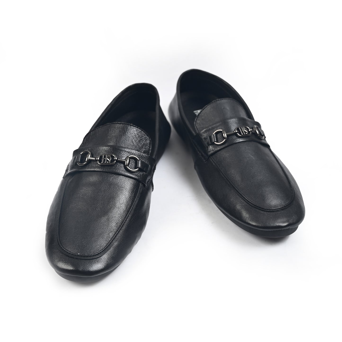 BLACK SHEEP LEATHER LOAFERS