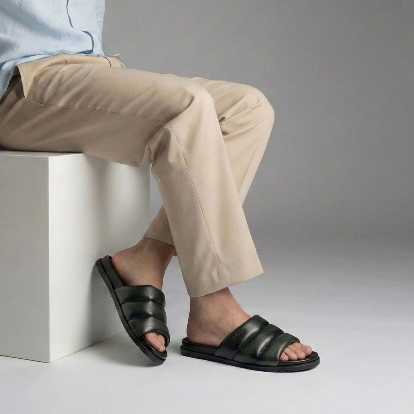 SHEEP LEATHER COMFY SLIPPER