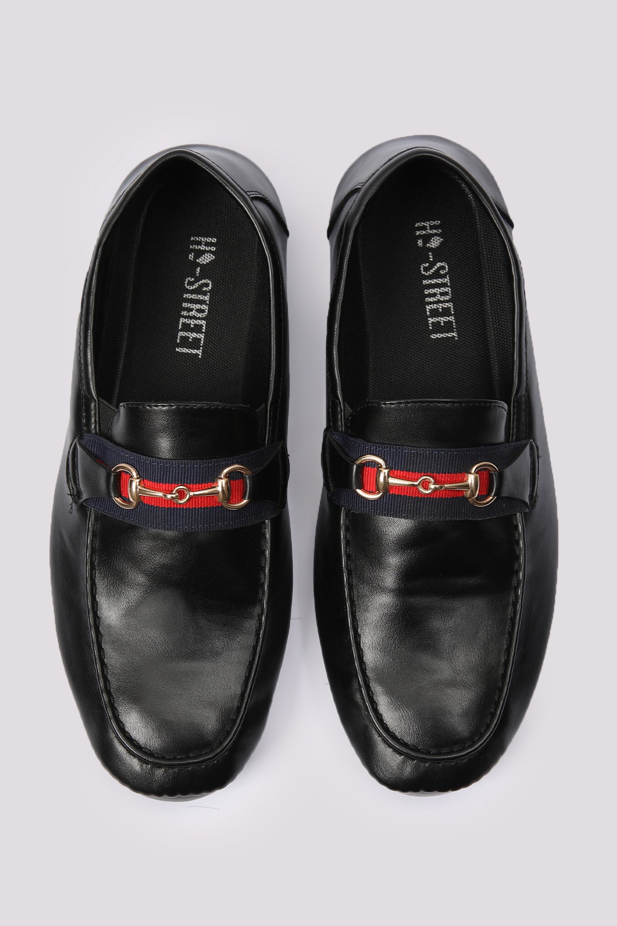 BLACK SOFT LEATHER MOCASSIN