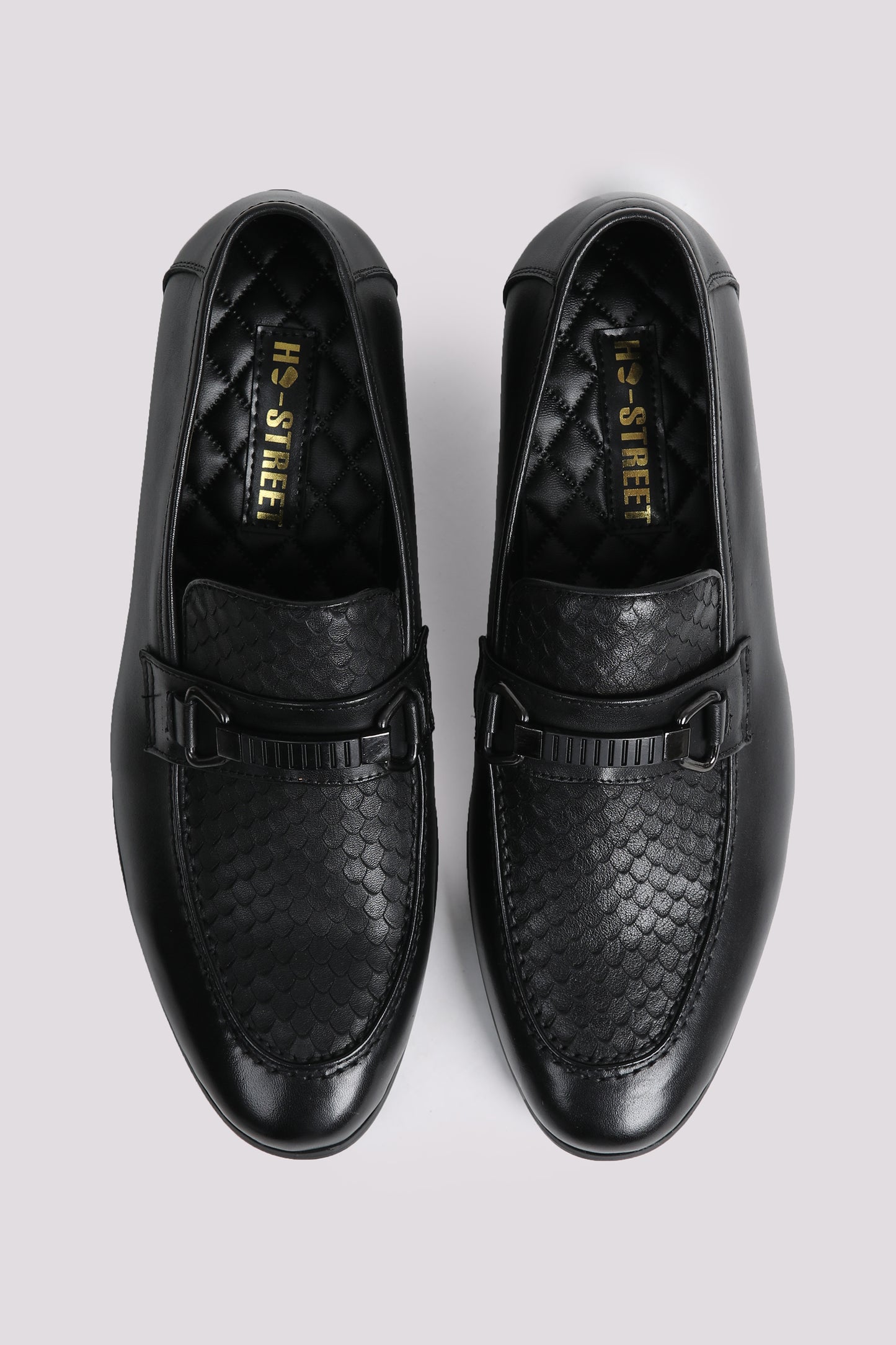 BLACK SOFT VAMP SHOES