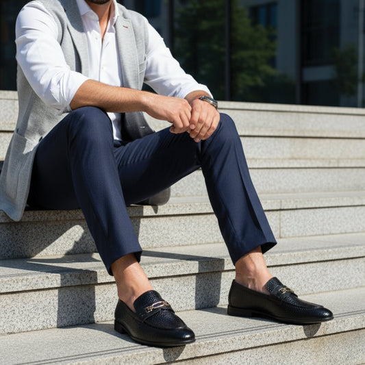 BLACK PATENT LEATHER SHOES