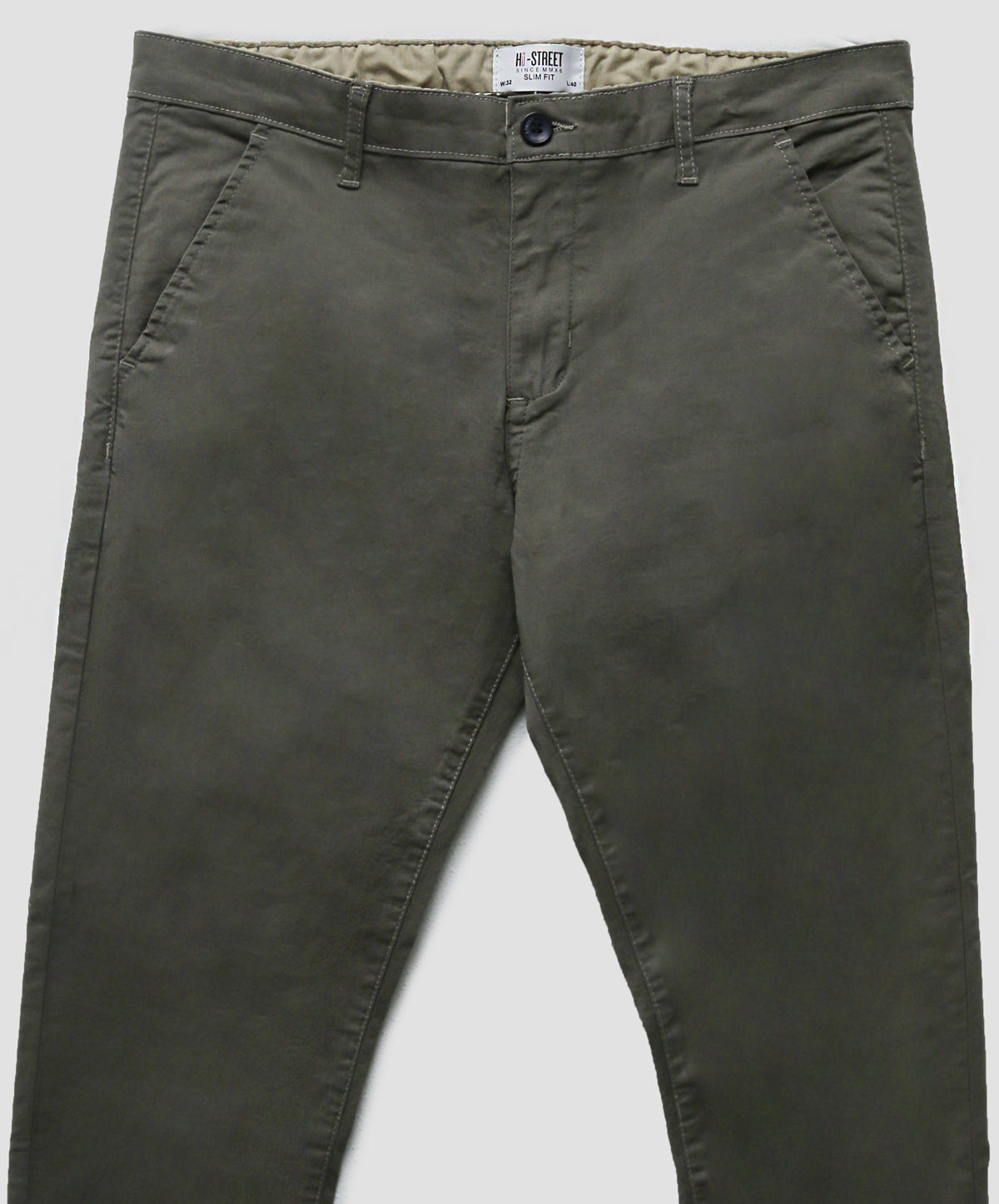 OLIVE SLIM FIT CHINO