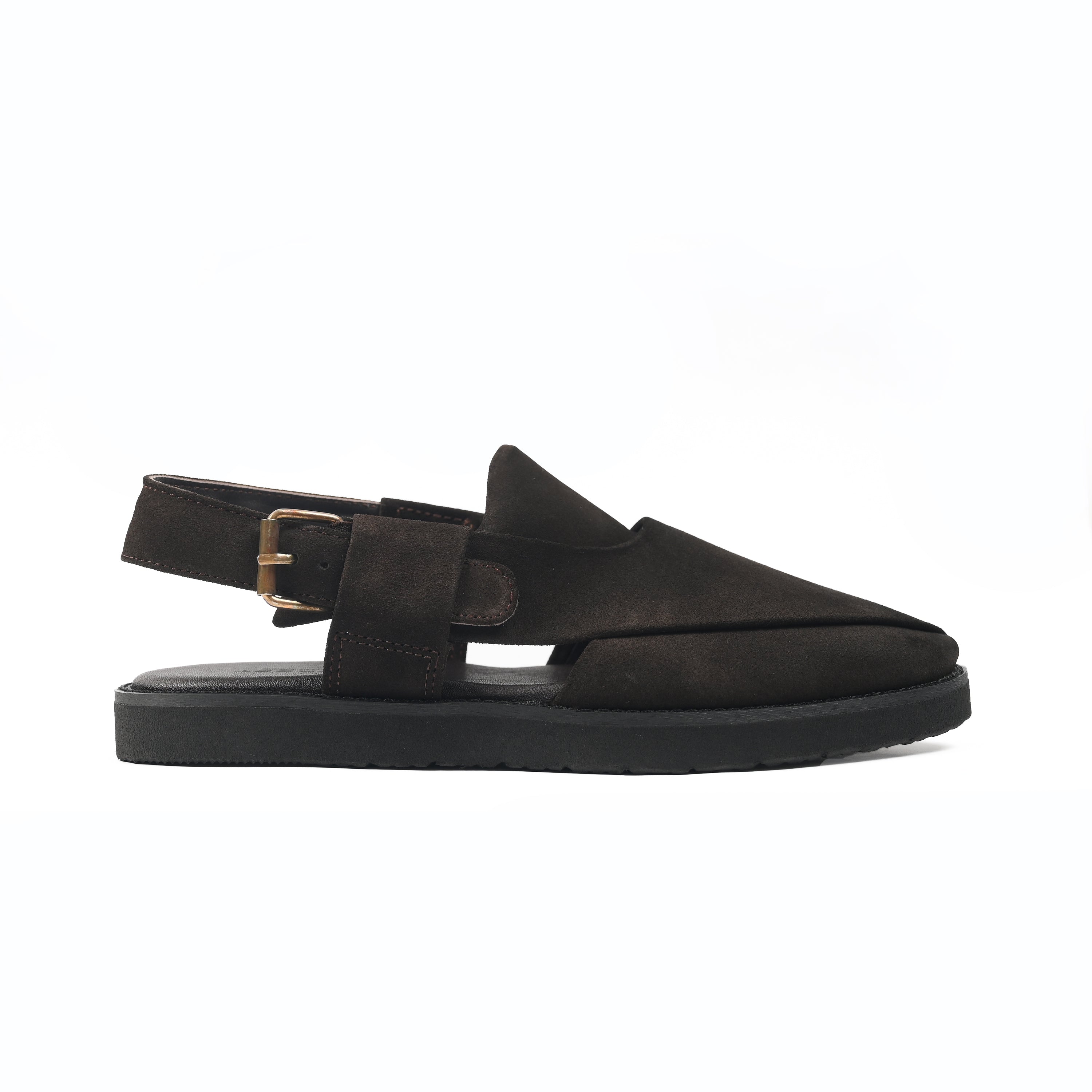 SUEDE LEATHER COMFORT SANDAL