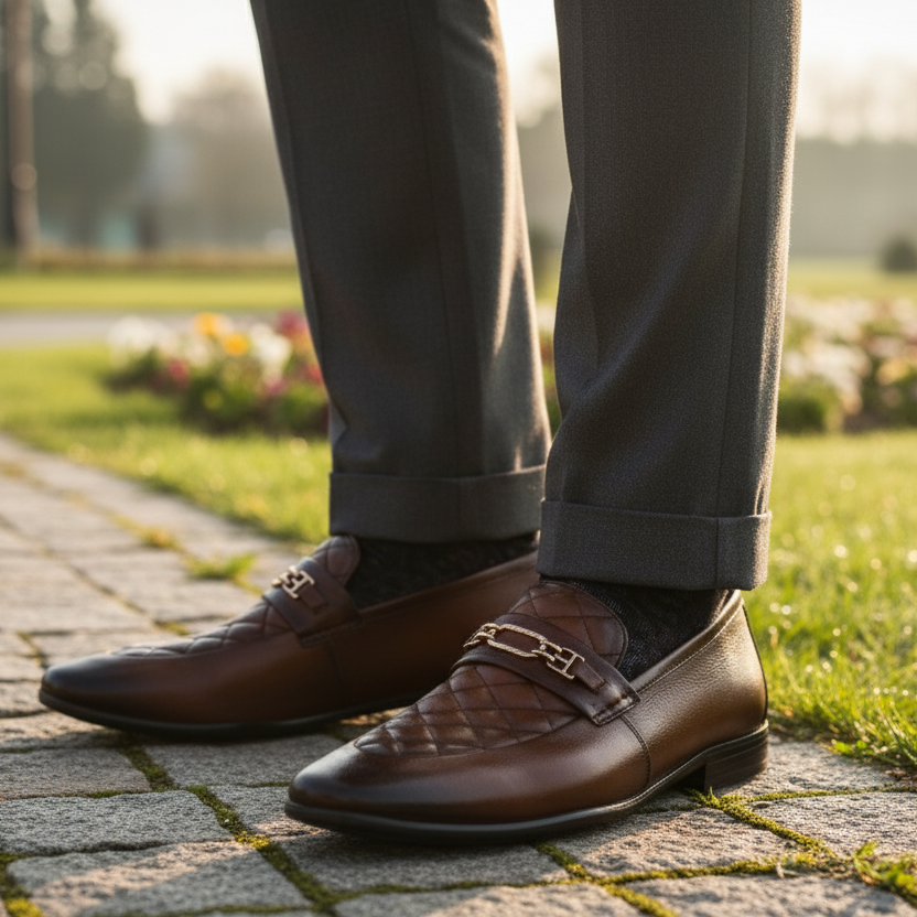 SHEEP LEATHER CLASSIC SHOES