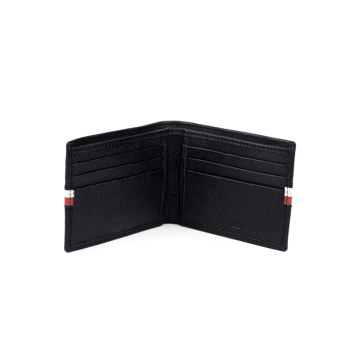 BLACK LEATHER WALLET