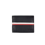 BLACK LEATHER WALLET