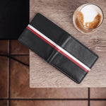 BLACK LEATHER WALLET
