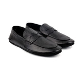 BLACK MULTI LEATHER SHOES