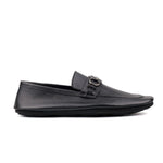 BLACK SOFT LEATHER SHOES