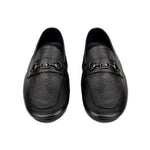 BLACK SOFT LEATHER SHOES