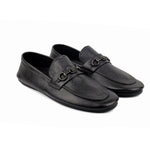 BLACK SOFT LEATHER SHOES