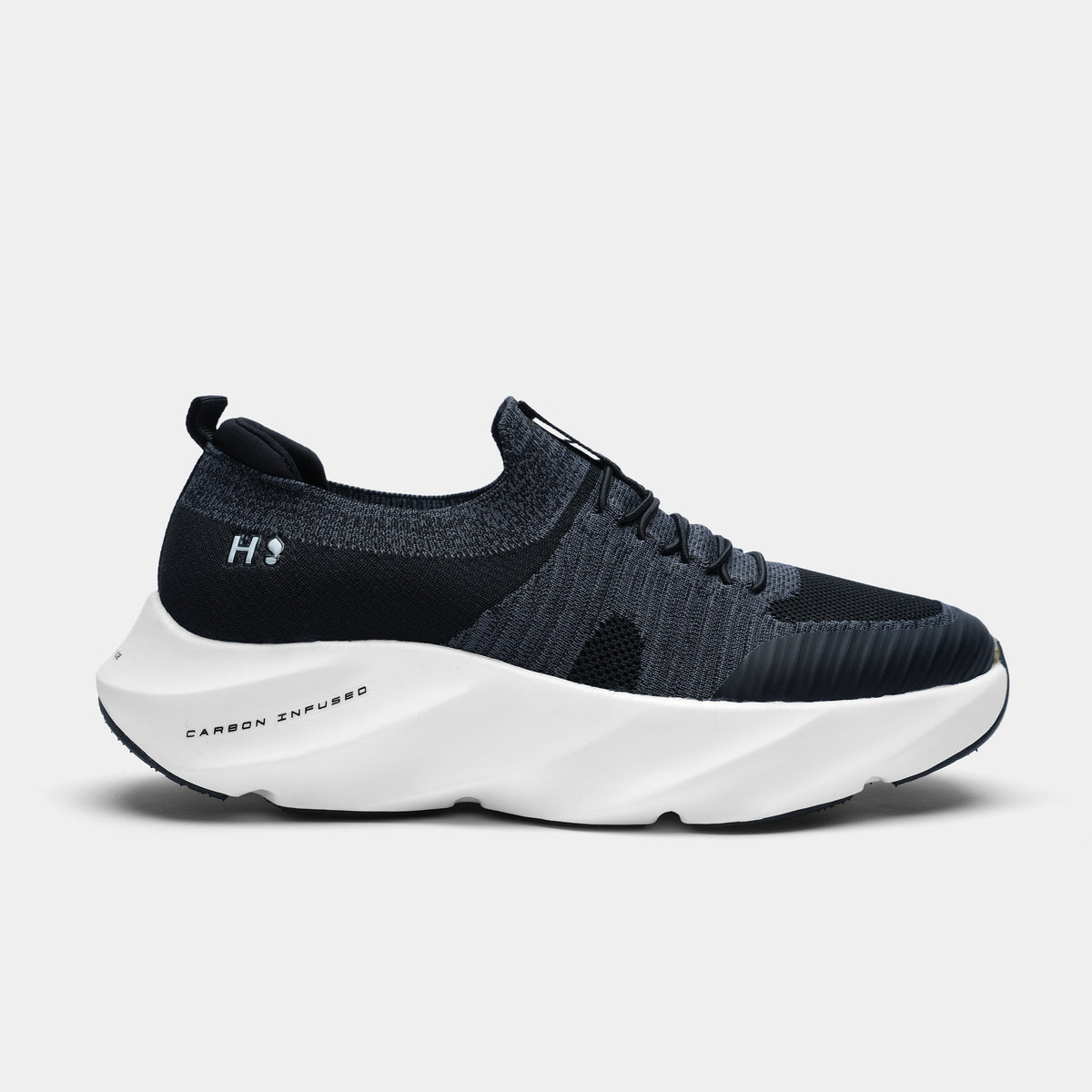BLACK ULTRA SOFT SLIP ON SHOES