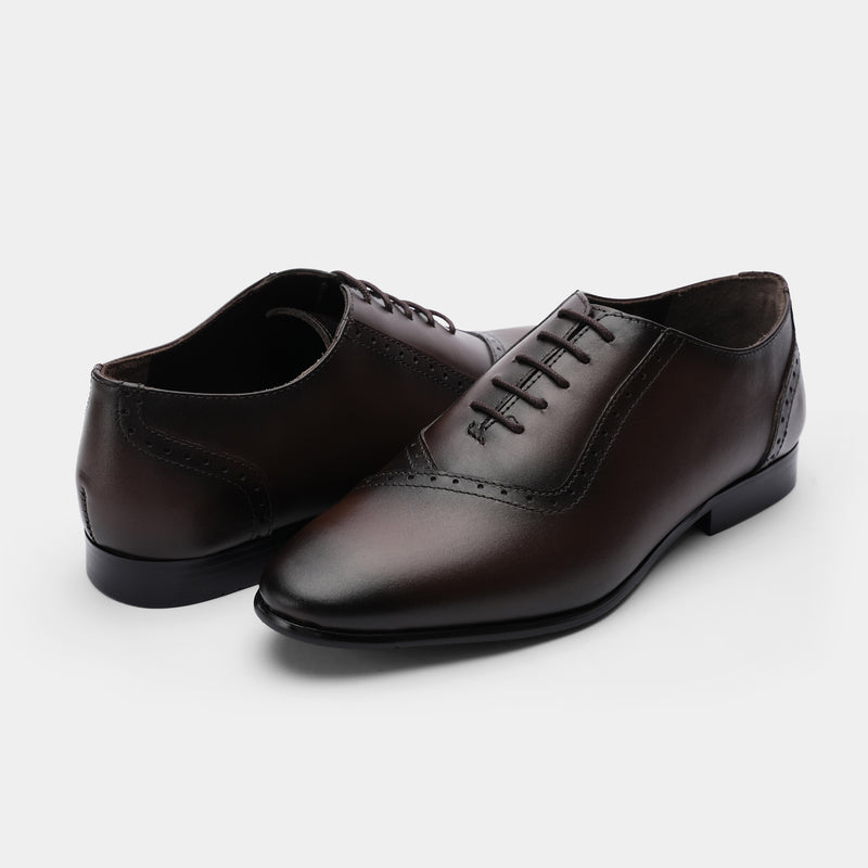 BROUGE STYLE LACE UP SHOES